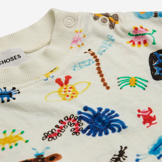 Bobo Choses Kids Funny Insects All Over T-Shirt