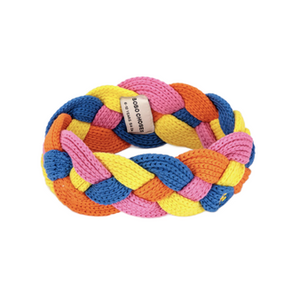 Bobo Choses Kids Multicolor Braided Knitted Headband on DLK