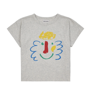 Bobo Choses Kids Happy Face T-Shirt on DLK