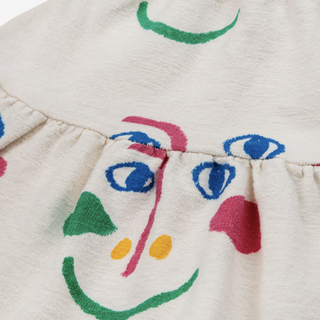 Bobo Choses Kids Smiling Mask All Over Skirt on DLK