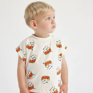 Bobo Choses Kids Play the Drum All Over T-Shirt