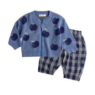 Bonnie Mob Organic Checkered Pants at Design Life Kids