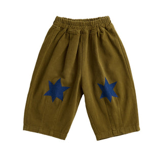 Bonnie Mob Organic Ziggy Star Print Pants at Design Life Kids