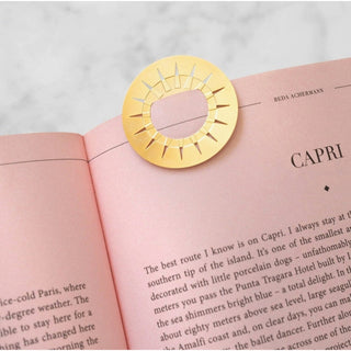 Metal Clip Greeting Card - The Sun