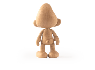Boyhood Wooden Smurf Figurine at Design Life Kids