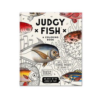 Judgy Fish Coloring Book at DLK