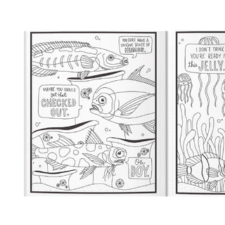Judgy Fish Coloring Book at DLK
