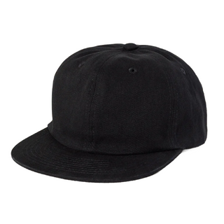 Brushed Cotton Field Hat - Black