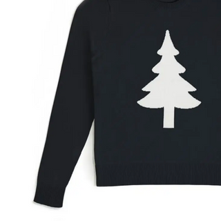By Benson Black Modern Christmas Sweater on Design Life Kids