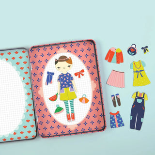 Cat Fashion Magnetic Figures Playset at Design Life Kids