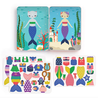 Purrmaid Cat Dress Up Magnetic Playset at Design Life Kids