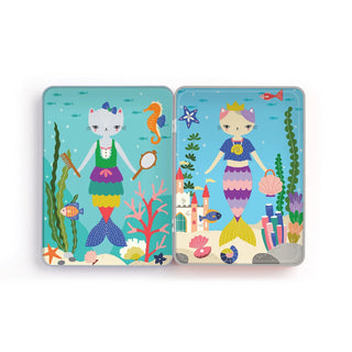 Purrmaid Cat Dress Up Magnetic Playset at Design Life Kids
