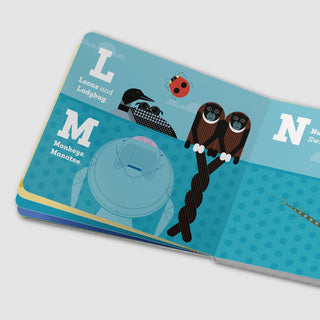 Charley Harper Animal Alphabet  Board Book at Design Life Kids