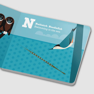 Charley Harper Animal Alphabet  Board Book at Design Life Kids
