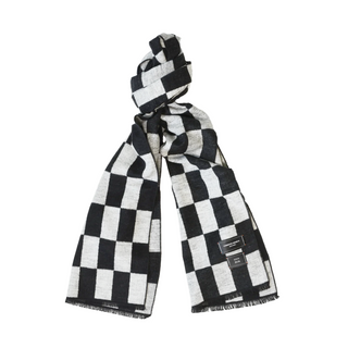 Checkered Silk Scarf Curated Basics on Design Life Kids