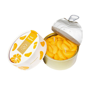 Handmade Oranges Tangerine Candle Tin at DLK