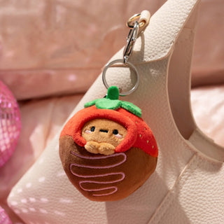 Chocolate Strawberry Tayto Potato Bag Charm at Design Life Kids