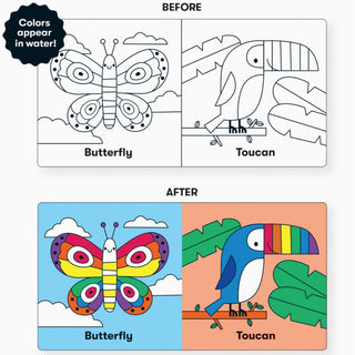 Wild Rainbow Color Magic Bath Book at DLK