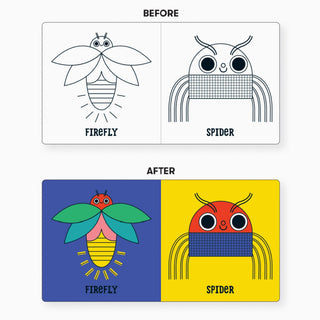 Bug Out Color Magic Bath Book at DLK