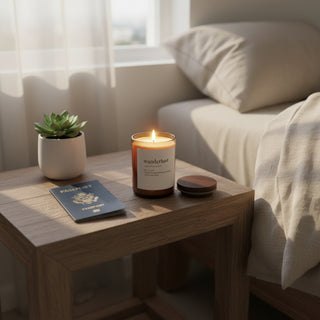 Commonfolk Wanderlust Meaning Candle at Design Life Kids