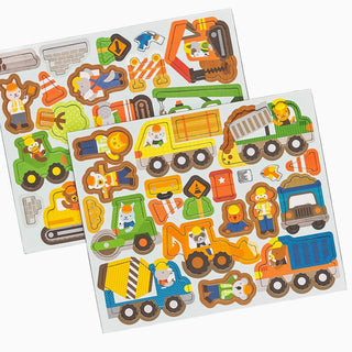 Construction Site Magnetic Play Scene at DLK