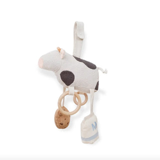 Cow Shaped Rattle for babies and toddlers on DLK