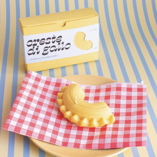 Creste Di Gallo Pasta Candle Nata Concept on Design Life Kids