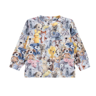 Molo Crochet Cuties Long Sleeve Shirt  at DLK Design Life Kids