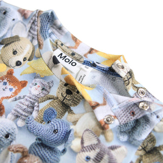 Molo Crochet Cuties Long Sleeve Shirt  at DLK Design Life Kids