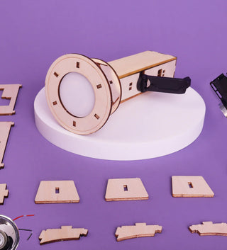 Build Your Own Flashlight STEM Kit on Design Life Kids