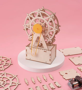 Ferris Wheel Music Box STEM Kit Kitsville on Design Life Kids