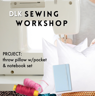 Learn to Sew Workshop at DLK Design Life Kids