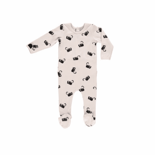 Carbon Soldier-Exclamation Romper on Design Life Kids