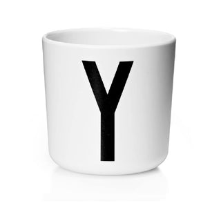 Design Letters Melamine Cup at Design Life Kids