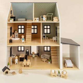 Wooden Dollhouse Kids Room Furniture & Accessories on DLK