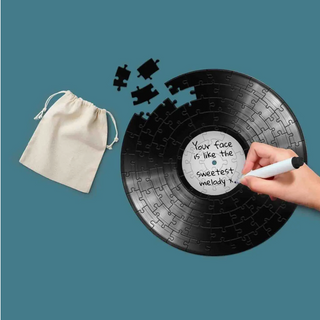 Personalized Vinyl Record Puzzle on DLK