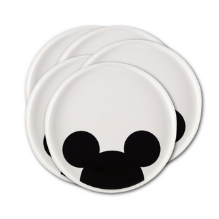 Porcelain Modern Mouse Plate Set COOEE on Design Life Kids