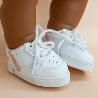 Tiny Harlow Tiny Tootsie Doll Striped Sneakers on DLK