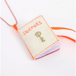 Secrets Book Necklace