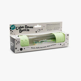 DIY Calm Down Bottle Sensory Toy on DLK