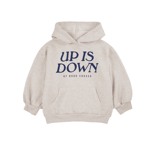 Up Is Down Hooded Sweatshirt Bobo Choses on Design Life Kids