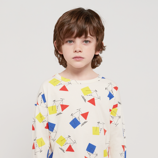 Bobo Choses  Crazy Bicy All Over Long Sleeve T-Shirt on DLK