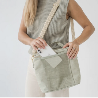 SoYoung Sage Green Lunch Poche on DLK