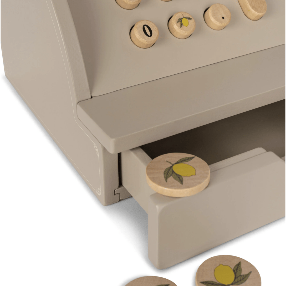 Wooden online cash register