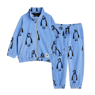 Mini Rodini Penguin Fleece Jacket for kids on DLK
