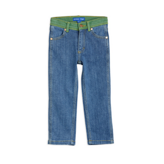 Mini Rodini x Wrangler Straight Jeans for Kids on DLK