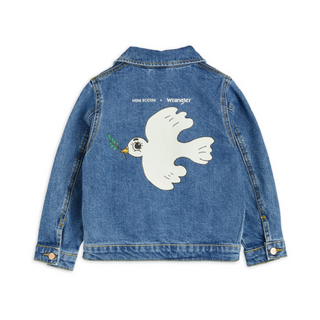 Mini Rodini x Wrangler Denim Jacket for Kids on DLK