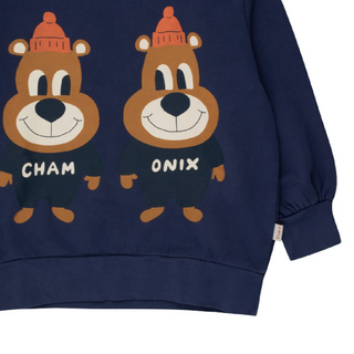 Chamonix Twins Sweatshirt Tinycottons on Design Life Kids