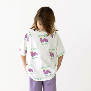 Fresh Dinosaurs Gusano Oversize T-Shirt for kids on Design  Life Kids