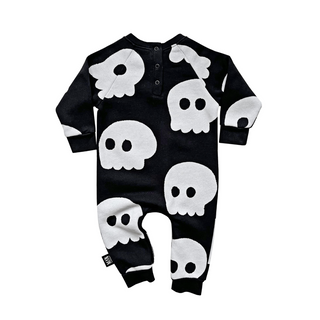 Little Man Happy Ghost Jumpsuit for babies & toddlers at DLK